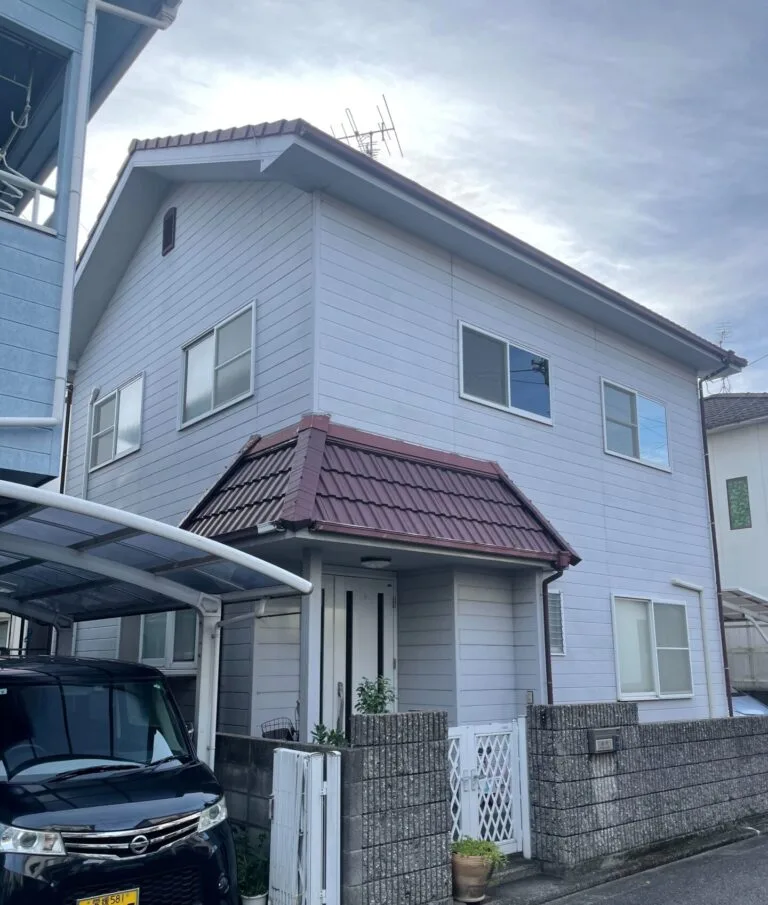 松山市T様邸 外壁・屋根塗装の施工前